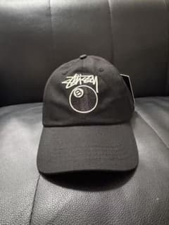 Stussy ブラック ベースボールキャップのサムネイル