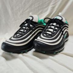 NIKEマックスフライホワイト/ブラック/グリーン 27cm Nike Air Max 97 ブラック ホワイト グリーン 27cm 訳あり - メルカリ