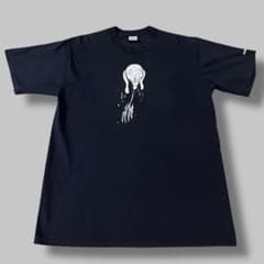 90s USA製 ムンクの叫び Tシャツ XL ブラック アート - メルカリ
