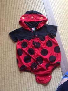 あーこ様専用てんとう虫なりきりロンパースのサムネイル