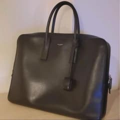 SAINT LAURENT ミュージアム ブリーフケース 黒のサムネイル