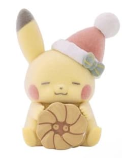 ポケモンセンターふわふわドール クリスマスじゅんびチュウ！つまみぐいピカチュウのサムネイル