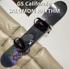 GS California 142 × SALOMON RHYTHM S GS California 142 × SALOMON RHYTHM S - メルカリ