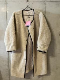 ブランド名【 mite 】　ロングボアコートのサムネイル