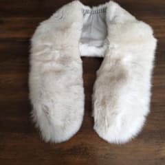 SAGA FURS 着物ショール ファー ホワイトのサムネイル