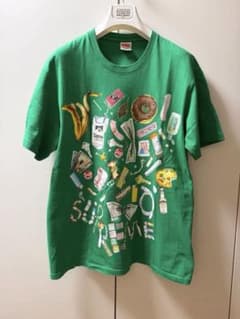 슈프림 트러쉬 T Supreme Trash Tee 그린 M
