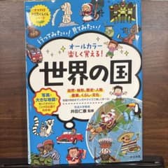 オールカラー楽しく覚える 世界の国のサムネイル