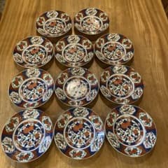 美濃焼庫山窯古伊万里絵付け皿十一枚 美濃焼庫山窯古伊万里絵付け皿十一枚 - メルカリ