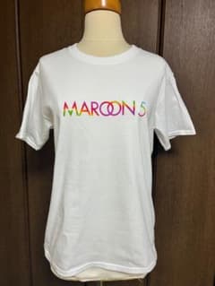 Maroon5 マルーン5 WORLD TOUR 2022 Tシャツ WHITE - メルカリ