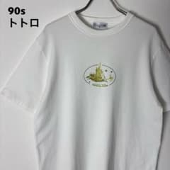 90s 토토로의 고향 재단 지브리 공식 티셔츠 싱글 스티치