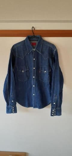 Levi's デニムシャツ 長袖シャツ デニムブルーのサムネイル