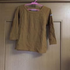 OMNES ブラウン 長袖カットソー 140cmのサムネイル