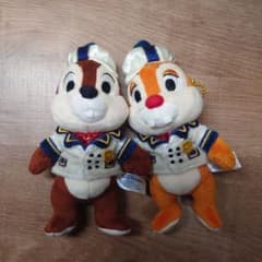 ディズニー チップとデール ぬいぐるみバッジ 2体セットのサムネイル