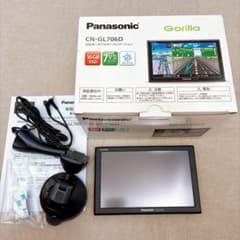 Panasonic Gorilla SSDポータブルカーナビ CN-GL706D - メルカリ