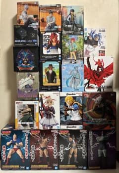 プライズフィギュア 20種セット モンスト キン肉マン 呪術廻戦 など