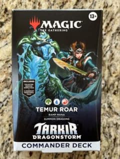 MTG ティムールの咆哮 タルキール龍嵐録 統率者デッキ 英語 - メルカリ