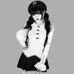 Dimmoire お嬢様のおでかけトップス L White - メルカリ
