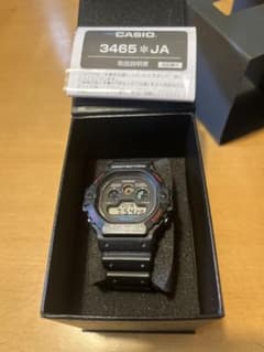 CASIO G-SHOCK 3465*JA ブラック - メルカリ
