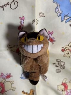 지브리 이웃의 토토로 고양이 버스 마스코트 열쇠 고리