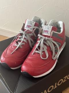最終 New Balance M576 RED 【USA 9 UK 8 1/2のサムネイル
