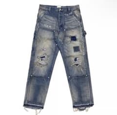 greatLAnd WORKDOUBLE KNEE DENIMPANT xl - メルカリ