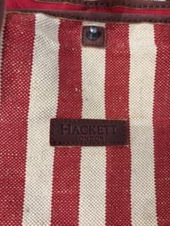 大きめHACKETT LONDON ストライプ トートバッグ - メルカリ