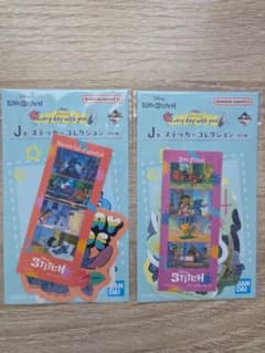 Disney Stitch 이치 반 쿠지 J 상 스티커 컬렉션