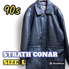 本羊革】☆STRATH CONAR☆レザージャケット ヴィンテージ 90s - メルカリ