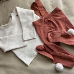 モンベベ　　monbebe ニット　スリーコインズ　ベビーのサムネイル