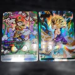 フュージョンワールド　孫悟飯　幼年期　少年期　SCRパラ　リーダーパラ フュージョンワールド 孫悟飯 幼年期 少年期 SCRパラ リーダーパラ