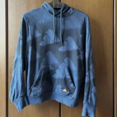 【美品】アディダス adidas パーカー【綿100%裏パイル】のサムネイル