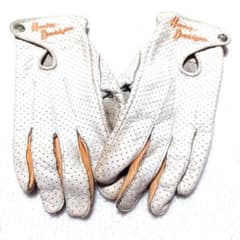 夏★Harley-Davidson★ホワイト★ バイクグローブ ★メッシュレザーのサムネイル