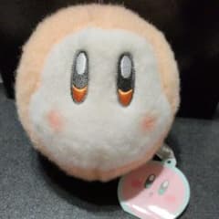 星のカービィ ワドルディ 羊毛フェルト風 フェイスマスコット ぬいぐるみ