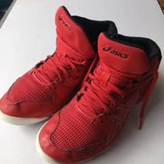 asics バスケットボールシューズ レッドのサムネイル