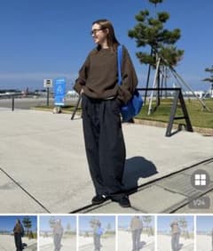 nugu ストリングチェックパンツのサムネイル