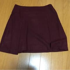 しぇりー様 専用 ボルドー ミニスカートのサムネイル