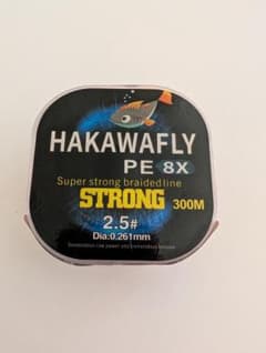 HAKAWAFLY PE 8X 釣り糸 2.5号 300mのサムネイル