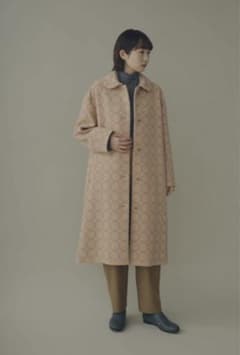 ミナペルホネンtambourine ステンカラーコート 2024 a/w - メルカリ