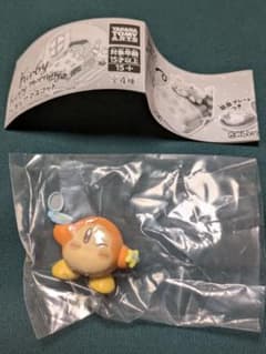 星のカービィ　ハッピーモーニングフィギュアマスコット　メイクごっこ(ワドルディ)