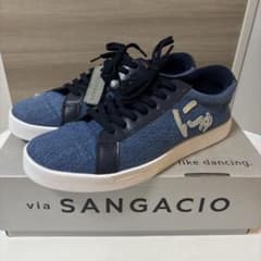 via SANGACIO にゅSG8 BLUE JEANS 27.5スニーカー - メルカリ