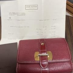 ルイヴィトン　財布　レッドのサムネイル