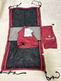 폐반 레어 snow peak 텐트 내 랜턴 행거 메쉬 케이스