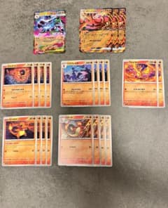 メガリザードンX EX デッキパーツ　22枚セットのサムネイル