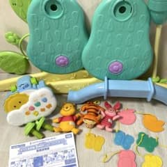 【美品】プーメリー（くまのプーさん・えらべる回転6WAYジムに変身メリー）のサムネイル