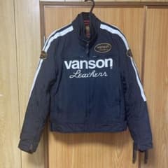 Vanson ナイロンジャケット　ライダーズ　トラックジャケット　SALE中！のサムネイル