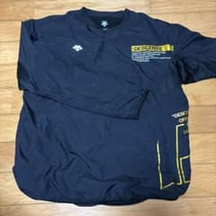 DESCENTE 長袖シャツ ネイビーのサムネイル