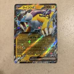 ライコウex ポケモンカード ストームエメラルダRR 024/076 - メルカリ