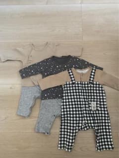 ベルメゾンロンパース　3枚セットのサムネイル