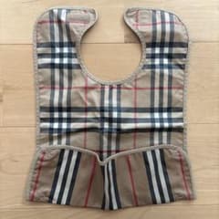 Burberry お食事エプロン スタイ ノバチェック - メルカリ
