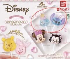 ディズニー　カラフルキャンディチャーム　スティッチ　スクランプ　セット売りのサムネイル